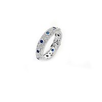 Anello Amen Donna Rosari in Argento Zirconia AROZBBL-14 - AROZBBL-14